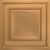 Faux Tin Ceiling Tile - Drop In - #232 - 24" x 24" - Gold