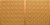 Faux Tin Ceiling Tile / Filler - 24"x48" - #F3 - Gold