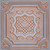 My Beautiful Damaris - Faux Tin Ceiling Tile - 24" x 24" - #258 - Dusty Copper