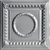 Victory - Tin Ceiling Tile - #503 - 24"x24" - Lacquered Steel