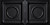 Victory - Tin Ceiling Tile - #503 - 24"x48" - Black