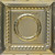 Victory - Shanko - Tin Ceiling Tile - #503 - 24"x24" - Gold Nugget