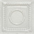 Victory - Tin Ceiling Tile - #503 - 24"x24" - Eggshell White
