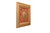 La Scala - Faux Tin Ceiling Tile - #223 - Gold Red Blue - Side View