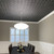 Gothic Reims - Faux Tin Ceiling Tile - Glue up - 24 in x 24 in - #150 - Installed