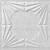 Art Deco - MirroFlex - Ceiling Tiles  - 24" x 24" - Distressed White