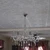 Spanish Silver 20 in x 20 in Styrofoam Ceiling Tile Pack - #R139 - Plain White - Installed in Living and Dining