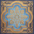 Large Snowflake - Faux Tin Ceiling Tile - #206 - Golden Swan