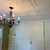 Line Art 20 in x 20 in Glue-up Styrofoam Ceiling Tile Pack - #R24 - Ultra Pure White - Satin (Behr) - Installed in Master and Guest Bedrooms