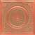 Grandma's Doilies - Faux Tin Ceiling Tile - #211 - Patina Copper