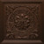 Mumbai - Faux Tin Ceiling Tile - #247 - Mocha