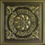 Mumbai - Faux Tin Ceiling Tile - #247 - Antique Brass