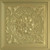 Mumbai - Faux Tin Ceiling Tile - #247 - Brass