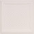  Renaissance Grille - Faux Tin Ceiling Tile - #501 - 24" x 24" - White Matte