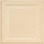  Renaissance Grille - Faux Tin Ceiling Tile - #501 - 24" x 24" - Cream Pearl