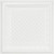  Renaissance Grille - Faux Tin Ceiling Tile - #501 - 24" x 24" - White Pearl
