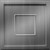 Inset Coffer - MirroFlex - Ceiling Tiles 4 Pack (24x24) - 16 Sq.Ft. - Brushed Stainless