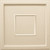 Inset Coffer - MirroFlex - Ceiling Tiles 4 Pack (24x24) - 16 Sq.Ft. - Almond