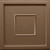 Inset Coffer - MirroFlex - Ceiling Tiles 4 Pack (24x24) - 16 Sq.Ft. - Argent Bronze