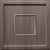 Inset Coffer - MirroFlex - Ceiling Tiles 4 Pack (24x24) - 16 Sq.Ft. - Bronze Strata