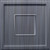 Inset Coffer - MirroFlex - Ceiling Tiles 4 Pack (24x24) - 16 Sq.Ft. - Steel Strata