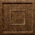 Inset Coffer - MirroFlex - Ceiling Tiles 4 Pack (24x24) - 16 Sq.Ft. - Bronze Fantasy
