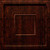 Inset Coffer - MirroFlex - Ceiling Tiles 4 Pack (24x24) - 16 Sq.Ft. - African Cherry