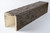 Faux Wood Beam - Hand Hewn + Dark Walnut