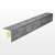 Faux Wood Beam - Hand Hewn + Gray