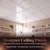 Smooth - 24 in. x 24 in. - Revealed Edge Lay-in Ceiling Tile - Gloss White - Featured - Image