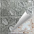 Regency - Hand Painted - Wall and Ceiling Patterns - #308 - 24"x24" - White Copper Metallic (This Is Reference For Finish Only Not The Design)