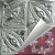 Hand Painted - Wall and Ceiling Patterns - #311 - 24"x24" - Burnt Crimson (This Is Reference For Finish Only Not The Design)