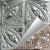 Hand Painted - Wall and Ceiling Patterns - #311 - 24"x24" - Knights Armor (This Is Reference For Finish Only Not The Design)