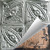 Hand Painted - Wall and Ceiling Patterns - #311 - 24"x24" - Shabby Chic Copper (This Is Reference For Finish Only Not The Design)