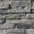 Canyons Edge Faux Stacked Stone Panel - Gray Fox