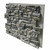 Lightning Ridge Faux Stone Panel - Gray Fox