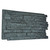 Acadia Ledge Stacked Stone, Stonewall Faux Stone Siding Panel, Slate Gray