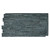 Cascade Stacked Stone, Stonewall Faux Siding Panel, Slate Gray