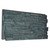 Cascade Stacked Stone, Stonewall Faux Siding Panel, Slate Gray