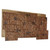 Castle Rock Stacked Stone, Stonewall Faux Stone Siding Panel, Canyon Brown