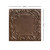 Baby's Breath 2 ft x 2 ft - Wall and Ceiling Patterns - #515 - (Pack of 6 and 12) - Bronze Measurement Image