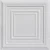 Williamsburg 2 ft x 2 ft - Wall and Ceiling Patterns - #505 - (Pack of 6 and 12) - White