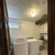Faux Wood Ceiling Planks 39 in x 6 in Plain White - Packs - Installed in Laundry Room
