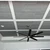 Faux Wood Ceiling Planks 39 in x 6 in Classic Gray - Packs - Installed 