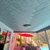 Faux Wood Ceiling Planks 39 in x 6 in Classic Gray - Packs - Installed 