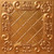 Isabella - Faux Tin Ceiling Tile - 24x24 - #512 - Copper