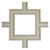 Inner Square Intersection for 5 inch Traditional Coffered Ceiling System