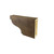 Rough Sawn Faux Wood Corbel 3 5/8 in x 11 1/2 in x 18 in