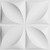 Helene Endurawall Decorative 3D Wall Panel - White