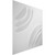Artisan Endurawall Decorative 3D Wall Panel 20 in x 20 in - White